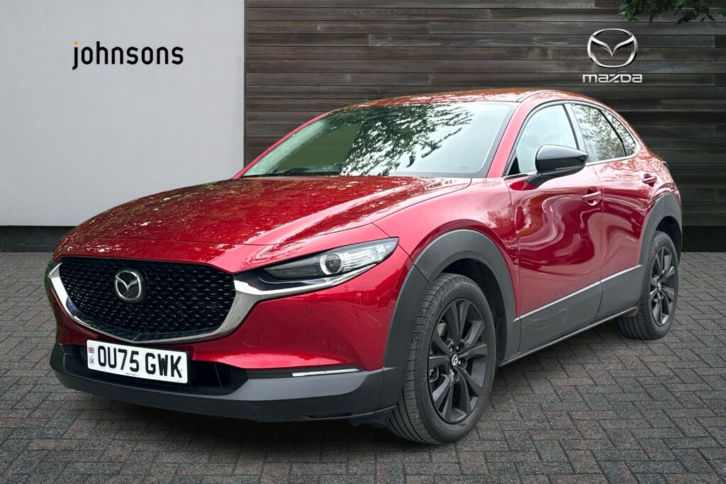 Mazda CX-30 2.5 E-skyactiv G Mhev 140 Homura OU75GWK Red #4