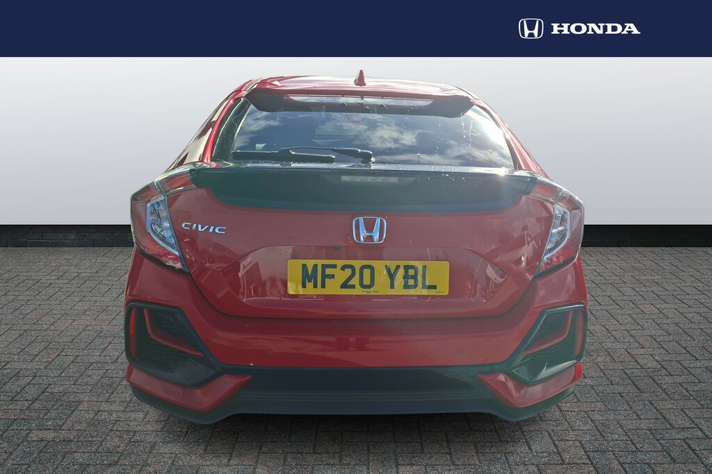 Honda Civic 1.0 Vtec Turbo 126 Sr Cvt Red #6