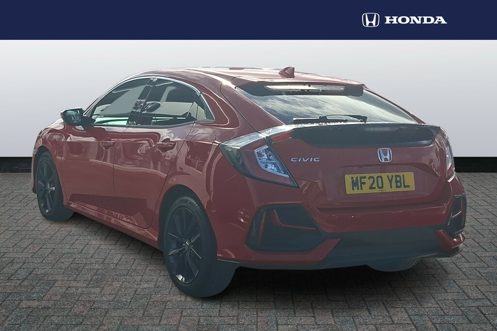 Honda Civic 1.0 Vtec Turbo 126 Sr Cvt Red #3
