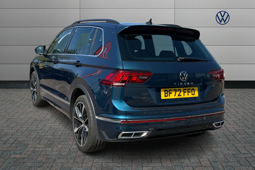 Volkswagen Tiguan 1.5 Tsi 150 R-line Dsg BF72FFO Blue #3