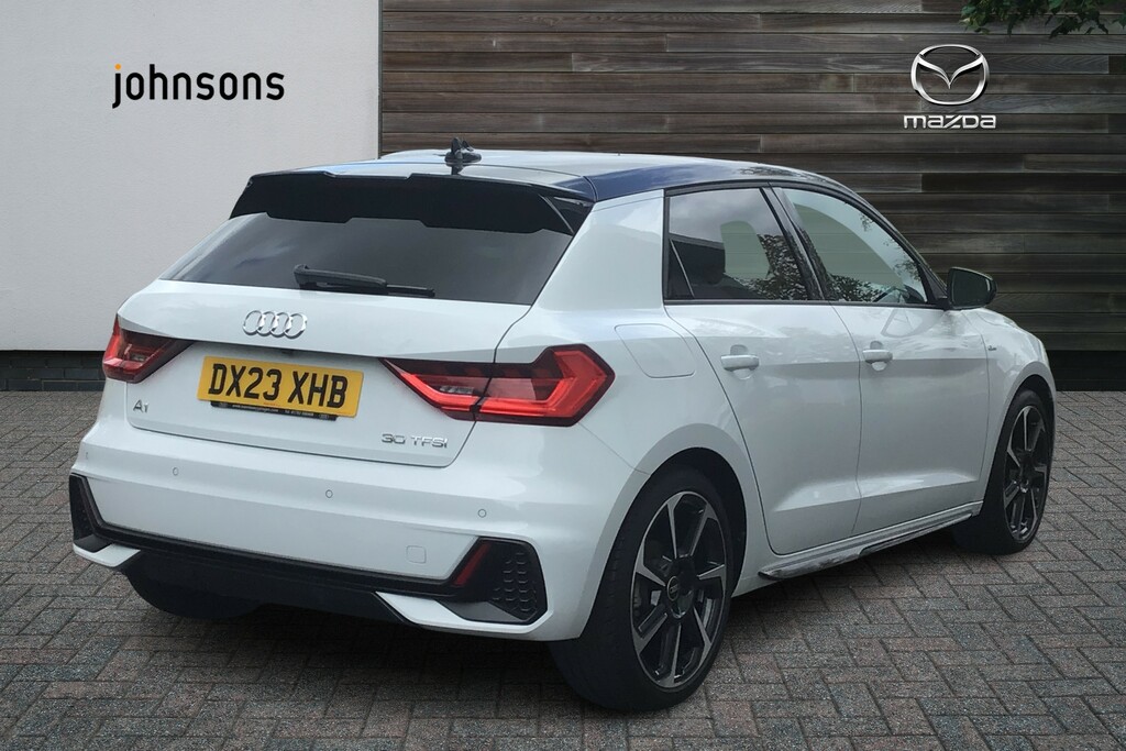 Audi A1 30 Tfsi 110 Black Edition S Tronic DX23XHB White #5