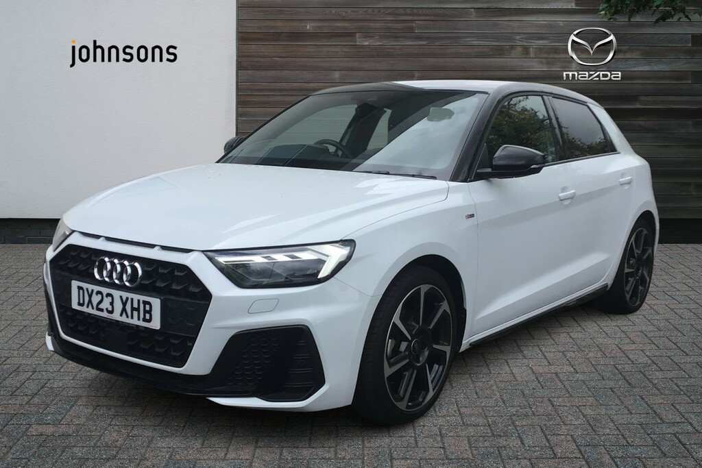 Audi A1 30 Tfsi 110 Black Edition S Tronic DX23XHB White #4
