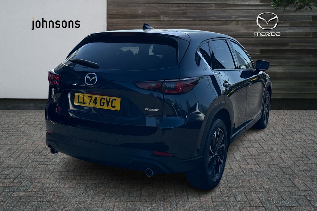 Mazda CX-5 2.0 E-skyactiv G Mhev Exclusive-line LL74GVC Blue #5