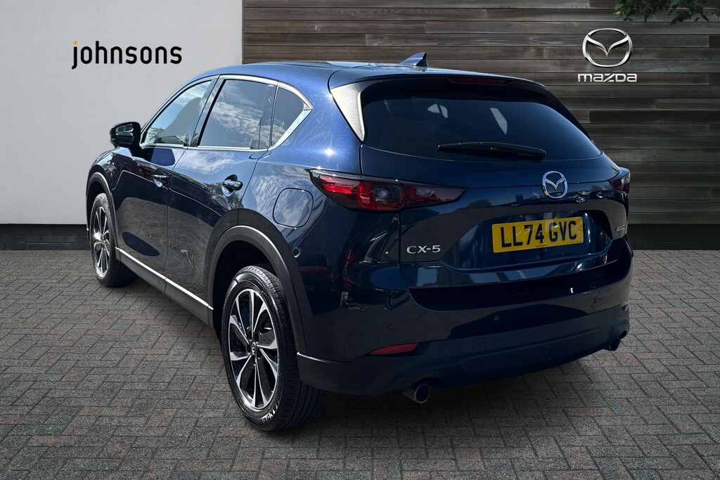 Mazda CX-5 2.0 E-skyactiv G Mhev Exclusive-line LL74GVC Blue #2