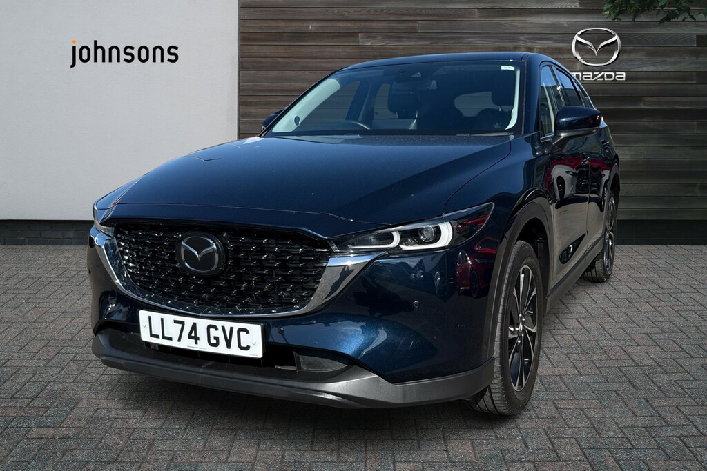 Mazda CX-5 2.0 E-skyactiv G Mhev Exclusive-line LL74GVC Blue #4