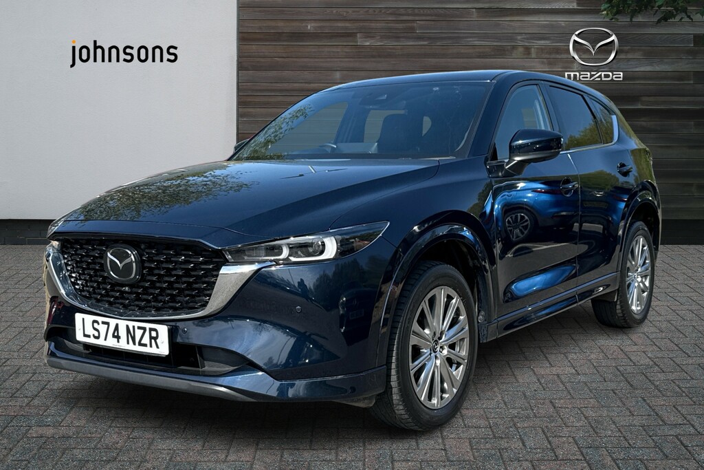 Mazda CX-5 2.5 E-skyactiv G Mhev Takumi Awd Blue #4