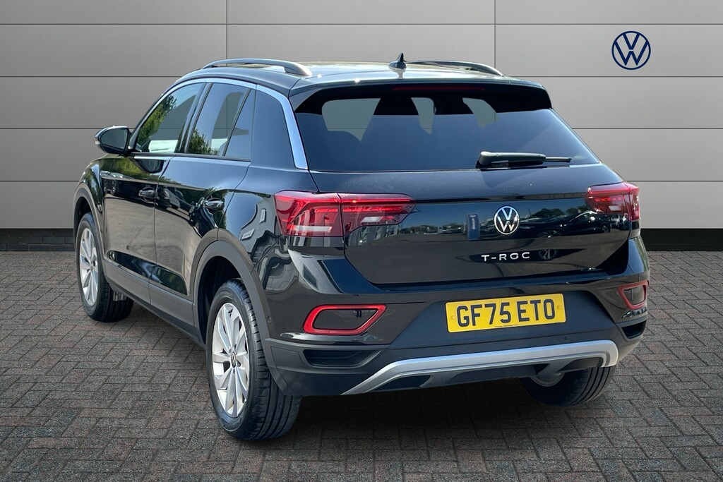 Volkswagen T-Roc 1.5 Tsi Match Dsg GF75ETO Black #3