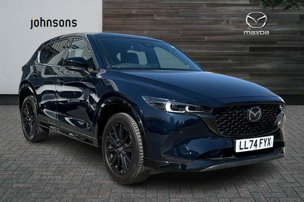 Mazda CX-5 2.0 E-skyactiv G Mhev Homura Blue