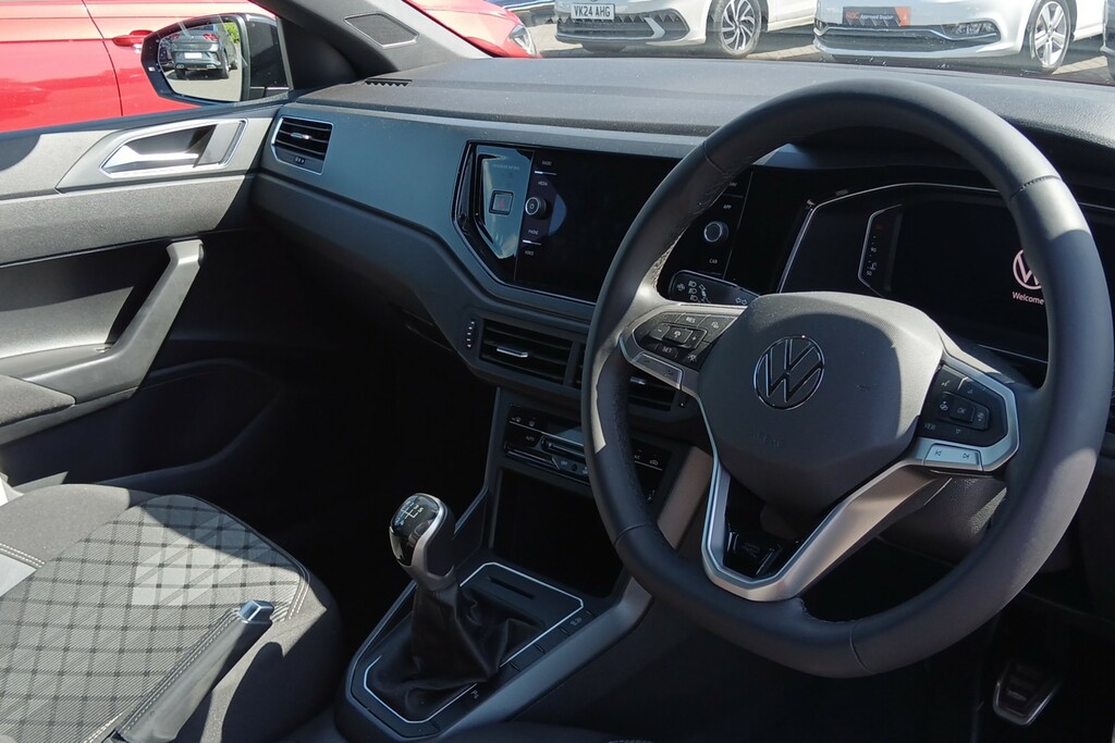 Volkswagen Polo 1.0 Tsi R-line VN73SWF Red #6