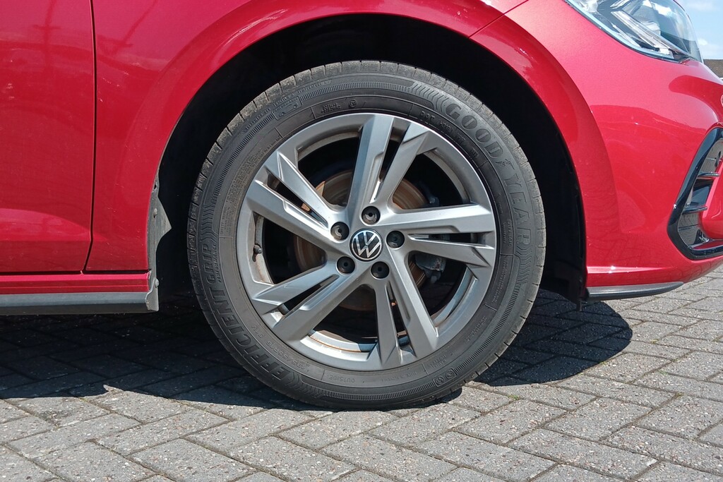 Volkswagen Polo 1.0 Tsi R-line VN73SWF Red #5