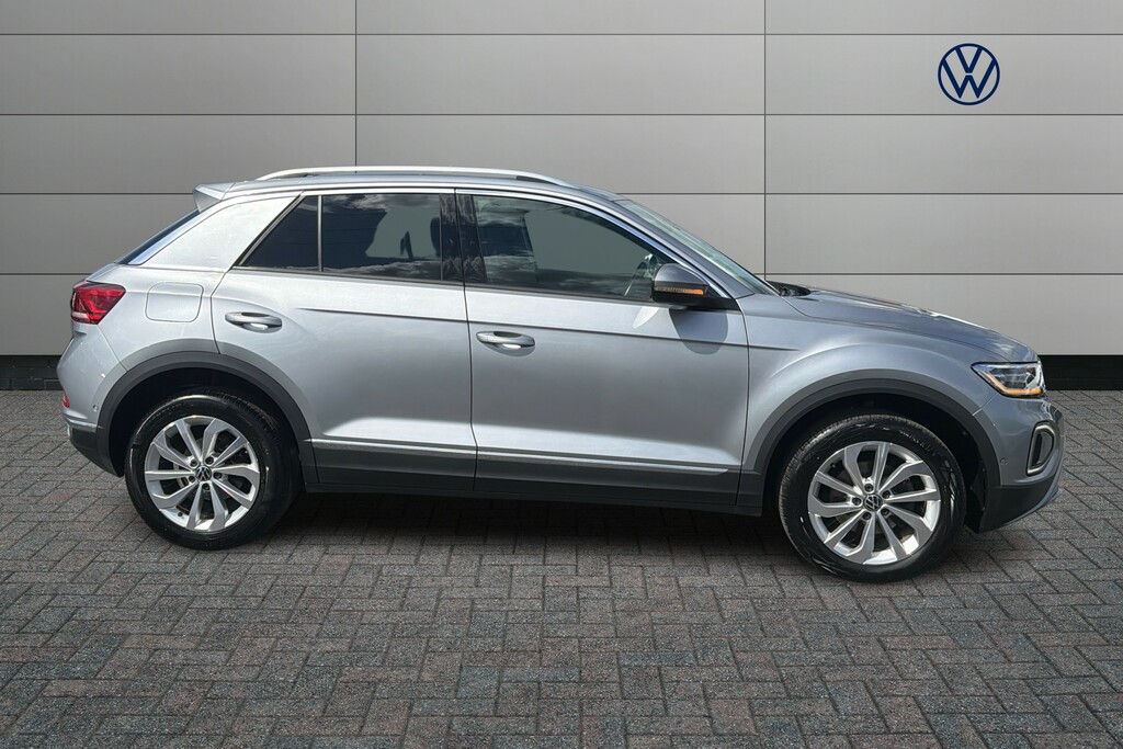 Volkswagen T-Roc 1.5 Tsi Style Dsg URZ5257 Silver #4