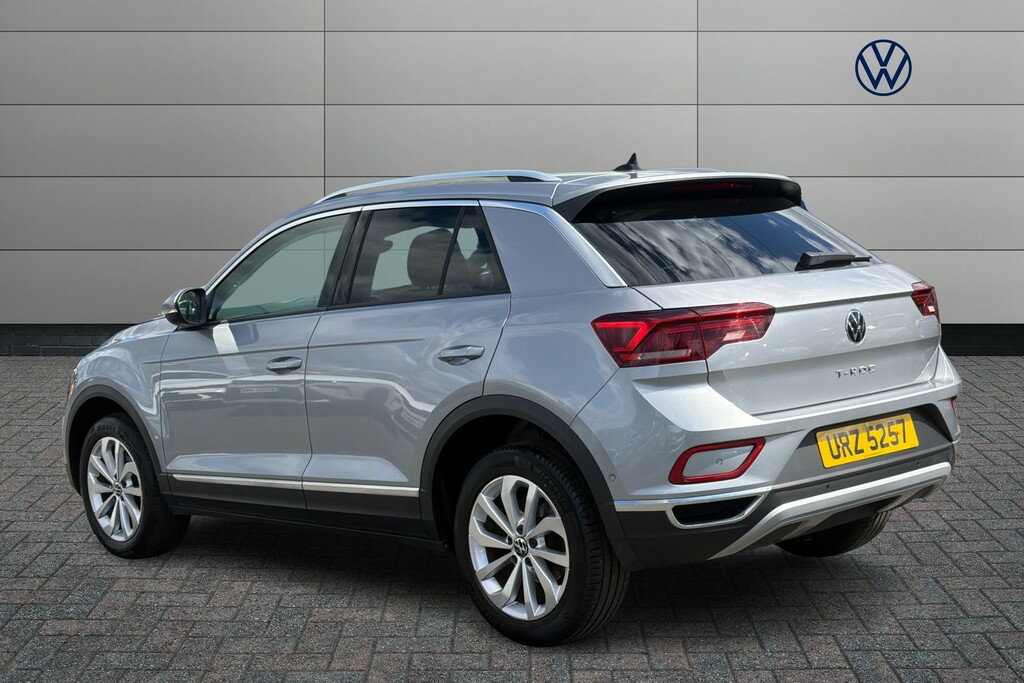 Volkswagen T-Roc 1.5 Tsi Style Dsg URZ5257 Silver #3