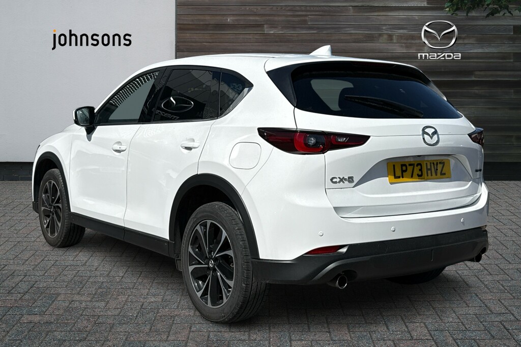 Mazda CX-5 2.0 E-skyactiv G Mhev Exclusive-line LP73HVZ White #2