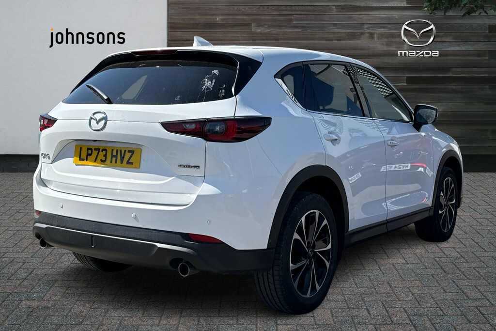 Mazda CX-5 2.0 E-skyactiv G Mhev Exclusive-line LP73HVZ White #5