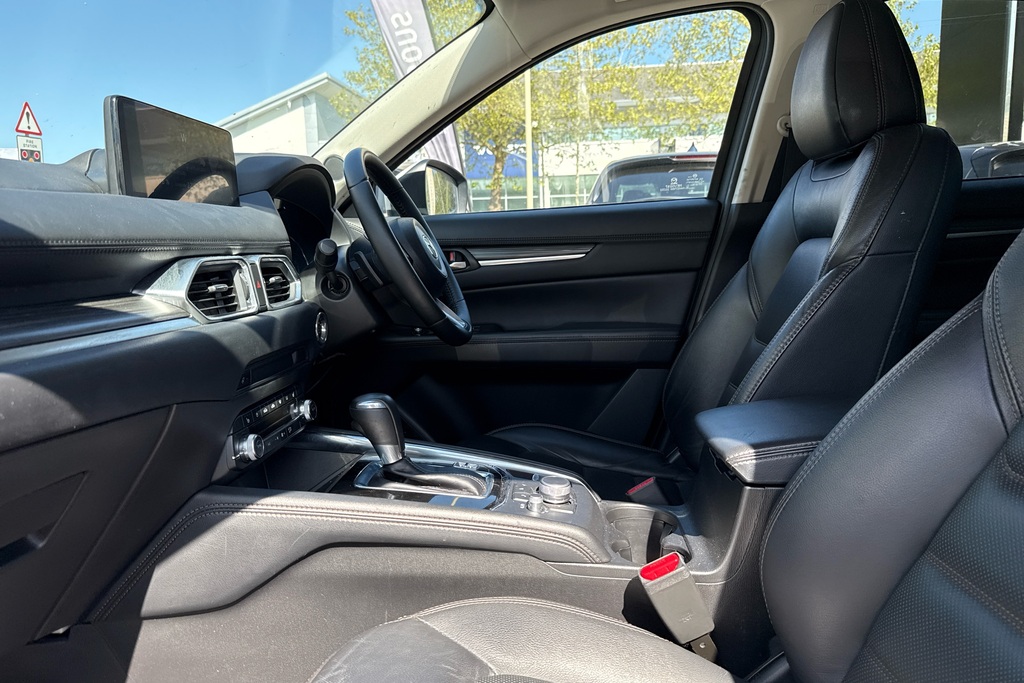 Mazda CX-5 2.0 E-skyactiv G Mhev Exclusive-line LP73HVZ White #6