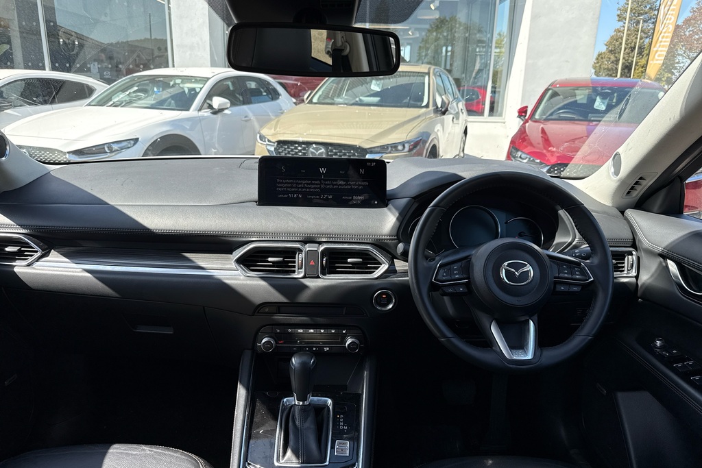 Mazda CX-5 2.0 E-skyactiv G Mhev Exclusive-line LP73HVZ White #3