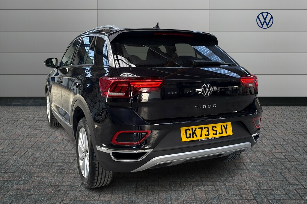 Volkswagen T-Roc 1.5 Tsi Style GK73SJY Black #3