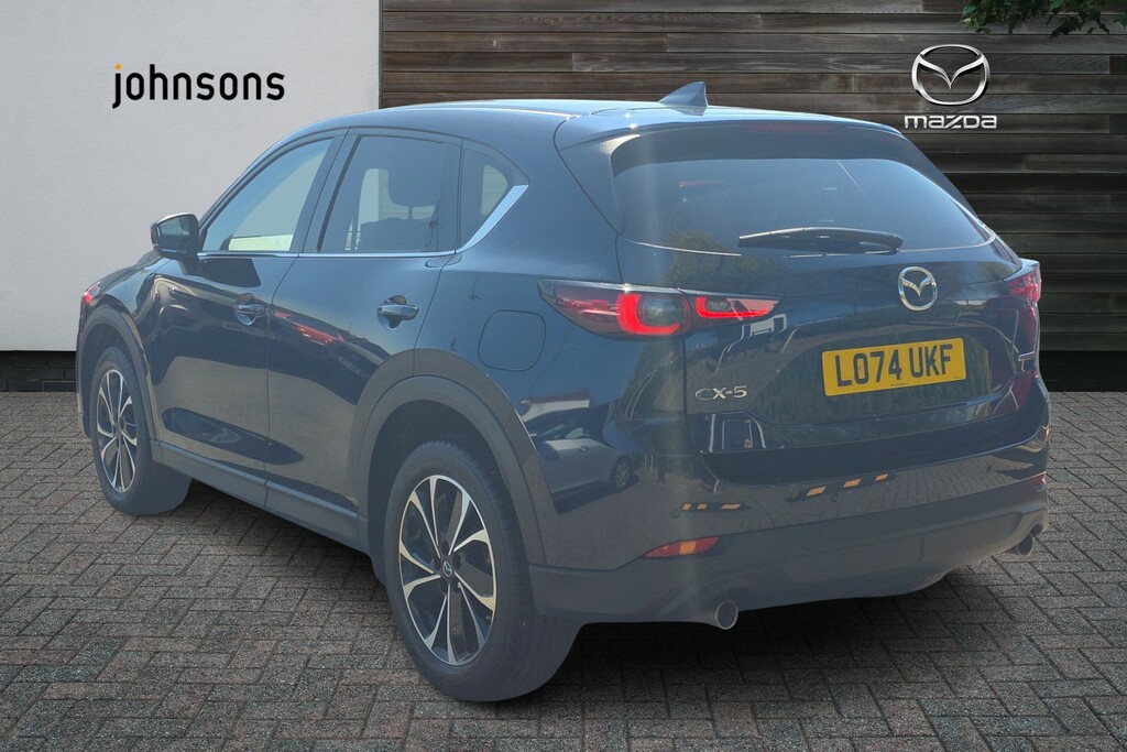Mazda CX-5 2.0 E-skyactiv G Mhev Exclusive-line LO74UKF Blue #2