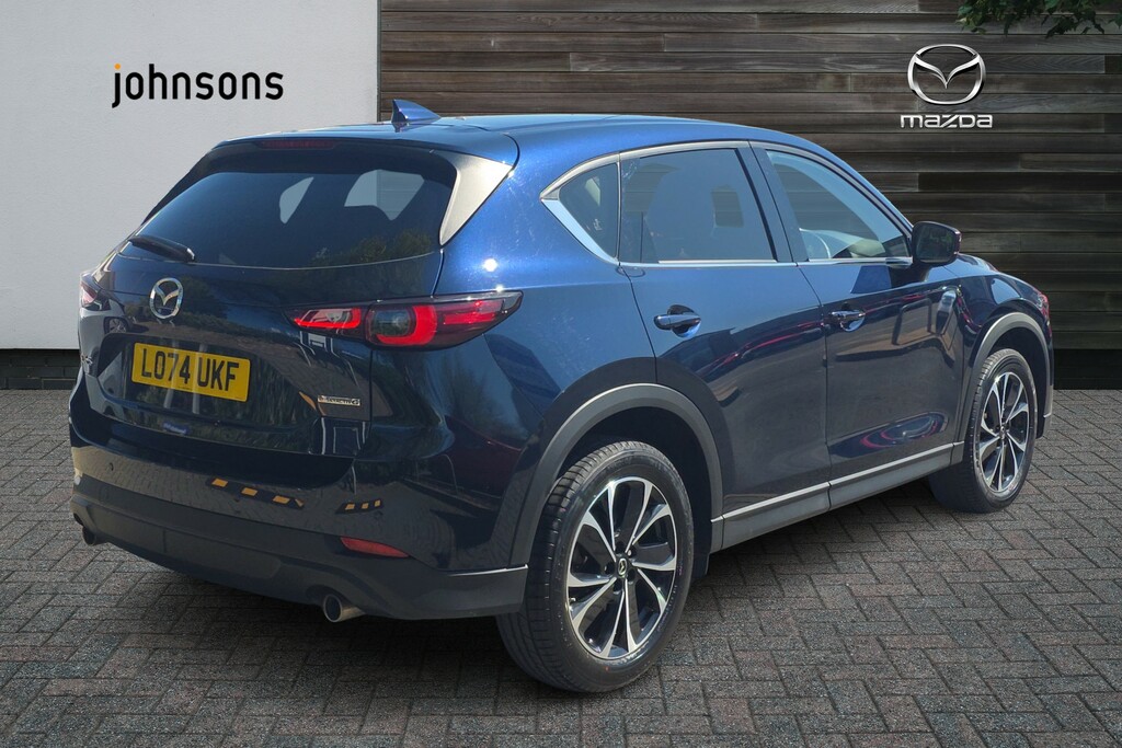 Mazda CX-5 2.0 E-skyactiv G Mhev Exclusive-line LO74UKF Blue #5