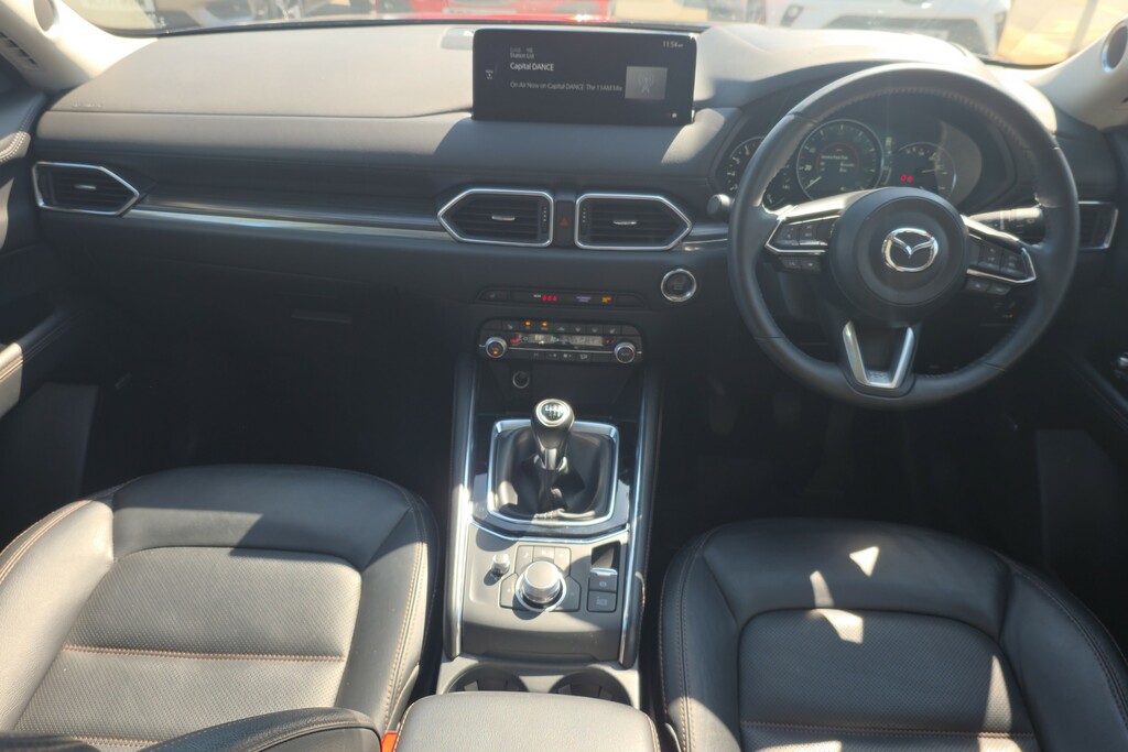 Mazda CX-5 2.0 E-skyactiv G Mhev Exclusive-line LO74UKF Blue #3