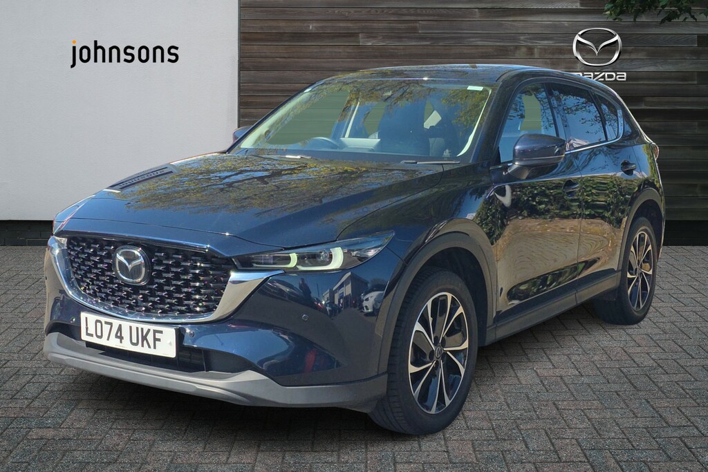 Mazda CX-5 2.0 E-skyactiv G Mhev Exclusive-line LO74UKF Blue #4