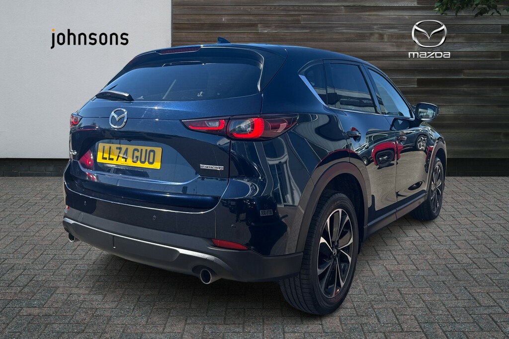 Mazda CX-5 2.0 E-skyactiv G Mhev Exclusive-line LL74GUO Blue #5