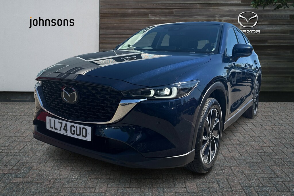 Mazda CX-5 2.0 E-skyactiv G Mhev Exclusive-line LL74GUO Blue #4