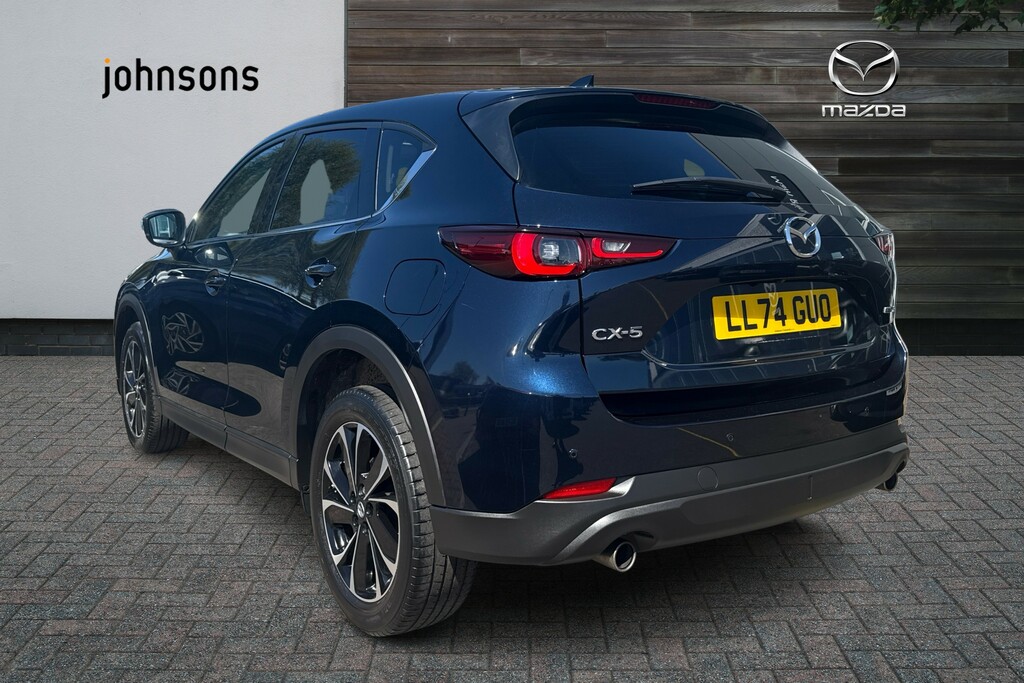 Mazda CX-5 2.0 E-skyactiv G Mhev Exclusive-line LL74GUO Blue #2