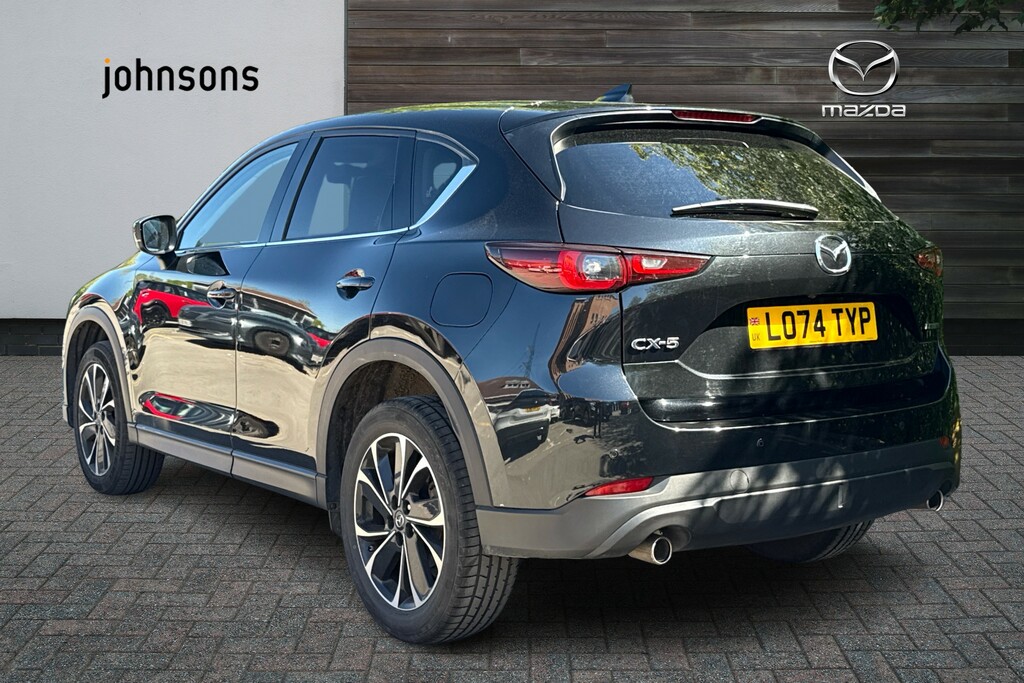 Mazda CX-5 2.0 E-skyactiv G Mhev Exclusive-line LO74TYP Black #2