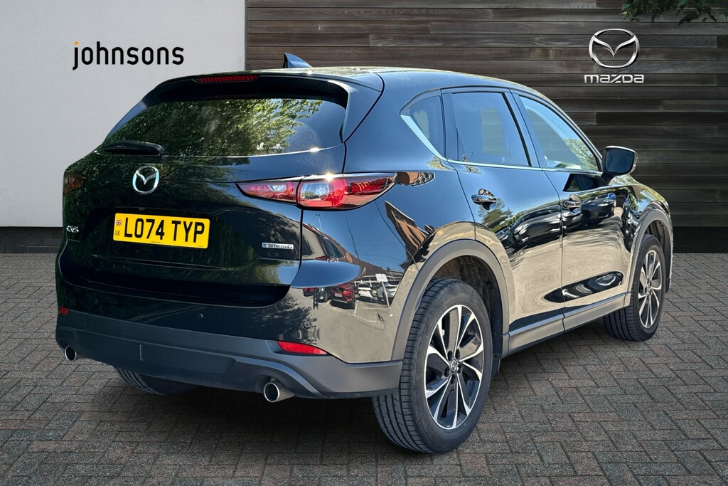 Mazda CX-5 2.0 E-skyactiv G Mhev Exclusive-line LO74TYP Black #5