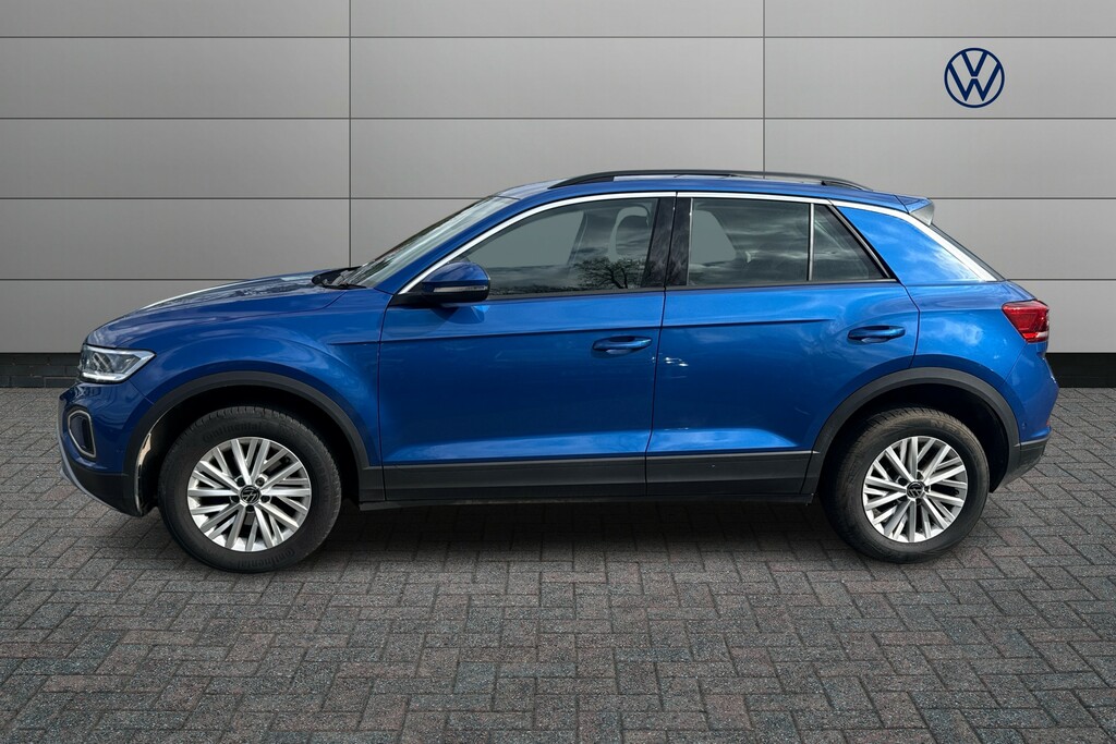 Volkswagen T-Roc 1.5 Tsi Life CL73JYE Blue #4