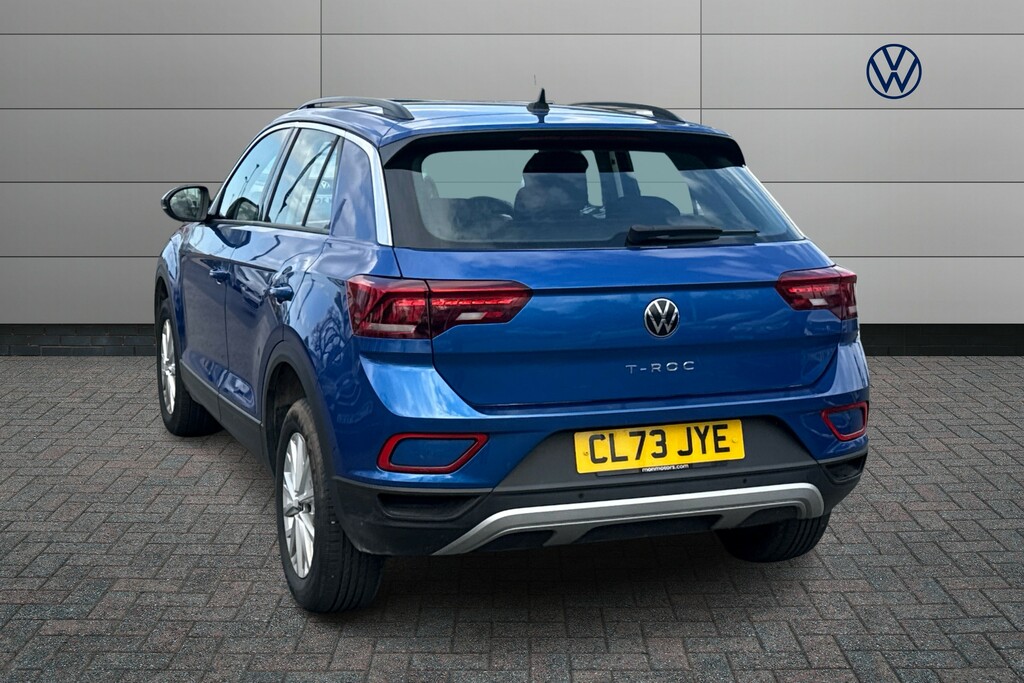 Volkswagen T-Roc 1.5 Tsi Life CL73JYE Blue #3