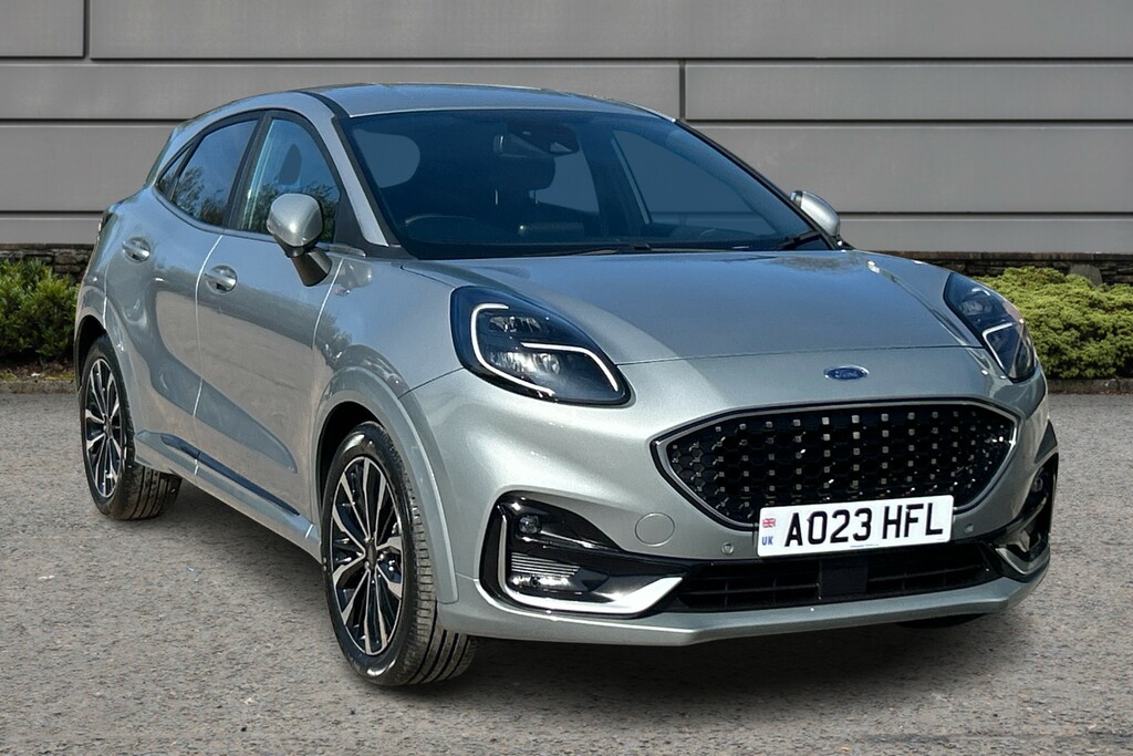 Ford Puma St-line Vignale Silver