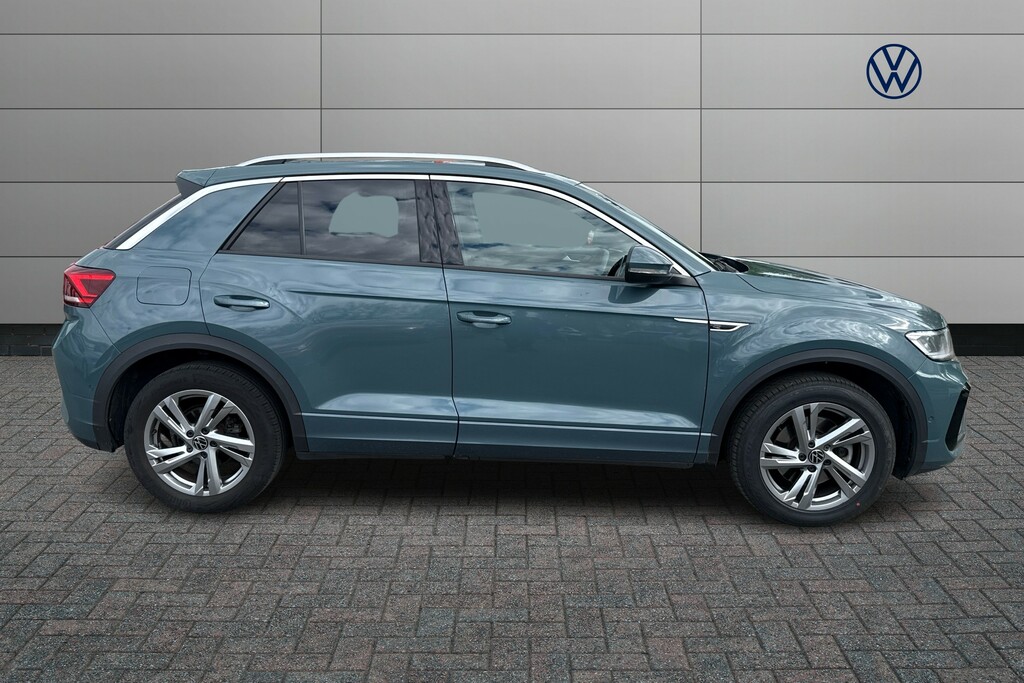 Volkswagen T-Roc 2.0 Tsi 4Motion R-line Dsg BL72ZHV Blue #4