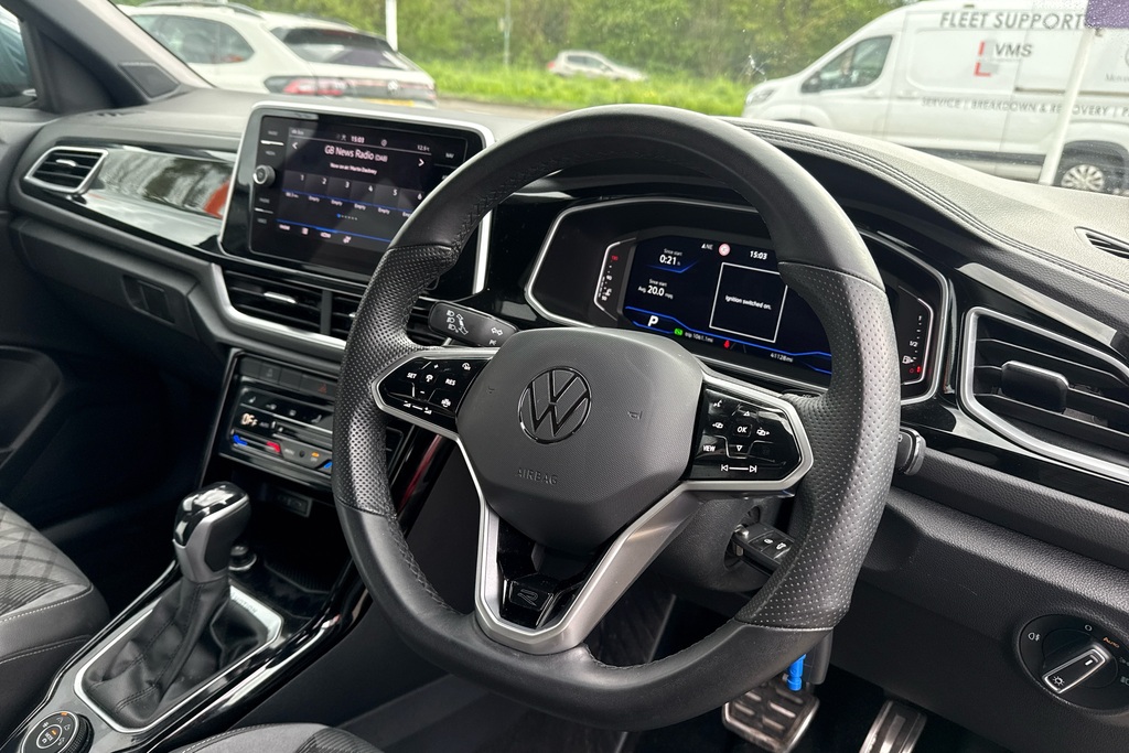 Volkswagen T-Roc 2.0 Tsi 4Motion R-line Dsg BL72ZHV Blue #6