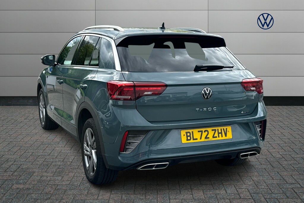 Volkswagen T-Roc 2.0 Tsi 4Motion R-line Dsg BL72ZHV Blue #3