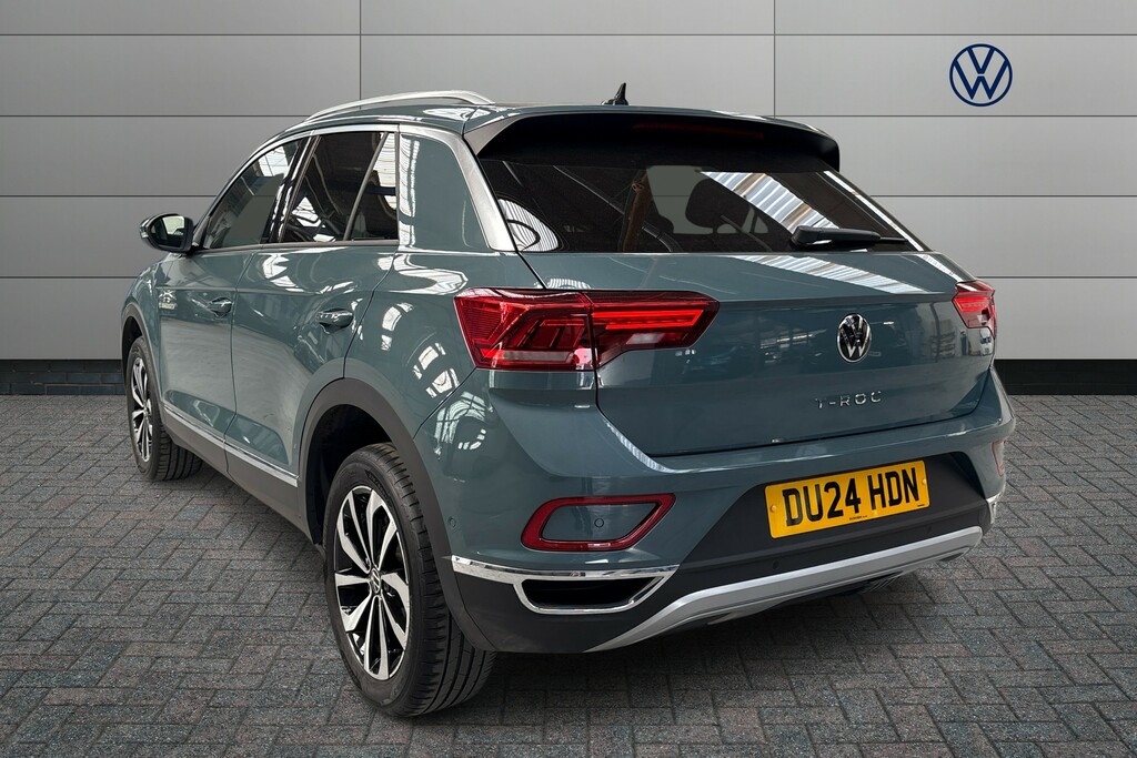 Volkswagen T-Roc 1.5 Tsi Style DU24HDN Blue #3