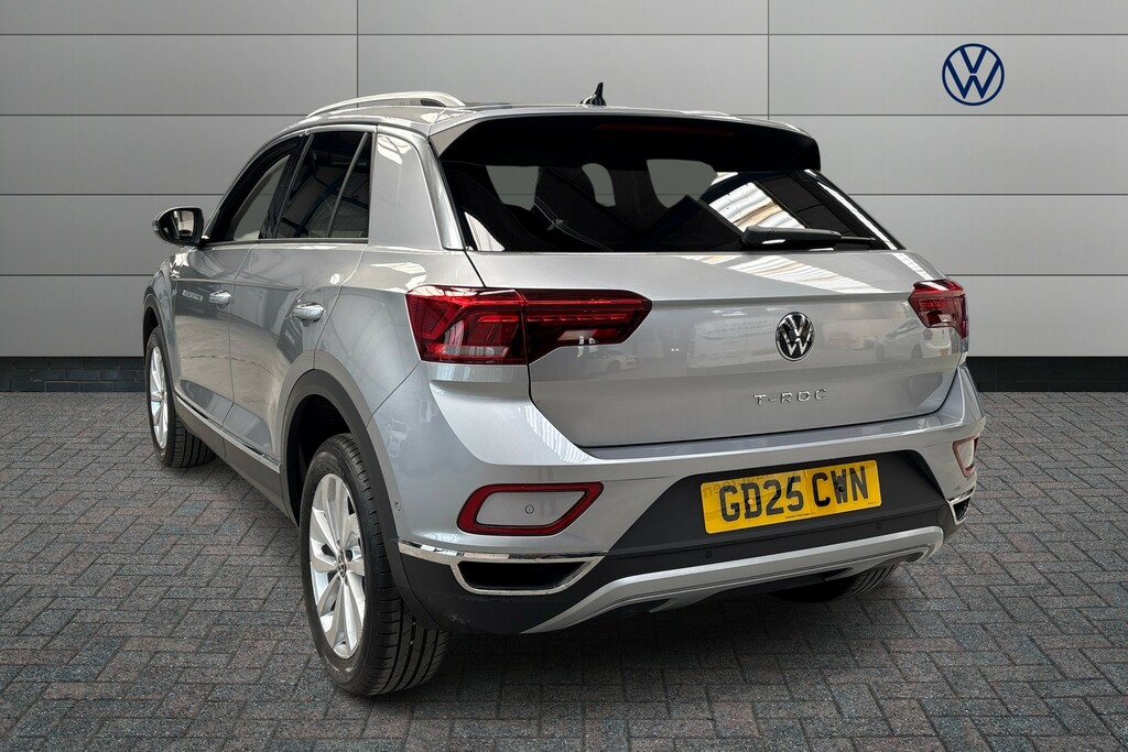 Volkswagen T-Roc 1.5 Tsi Style GD25CWN Silver #3