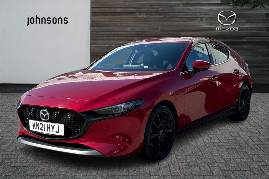 Mazda 3 2.0 Skyactiv X Mhev Gt Sport Tech Awd KN21HYJ Red #4