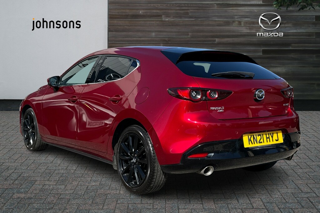 Mazda 3 2.0 Skyactiv X Mhev Gt Sport Tech Awd KN21HYJ Red #2