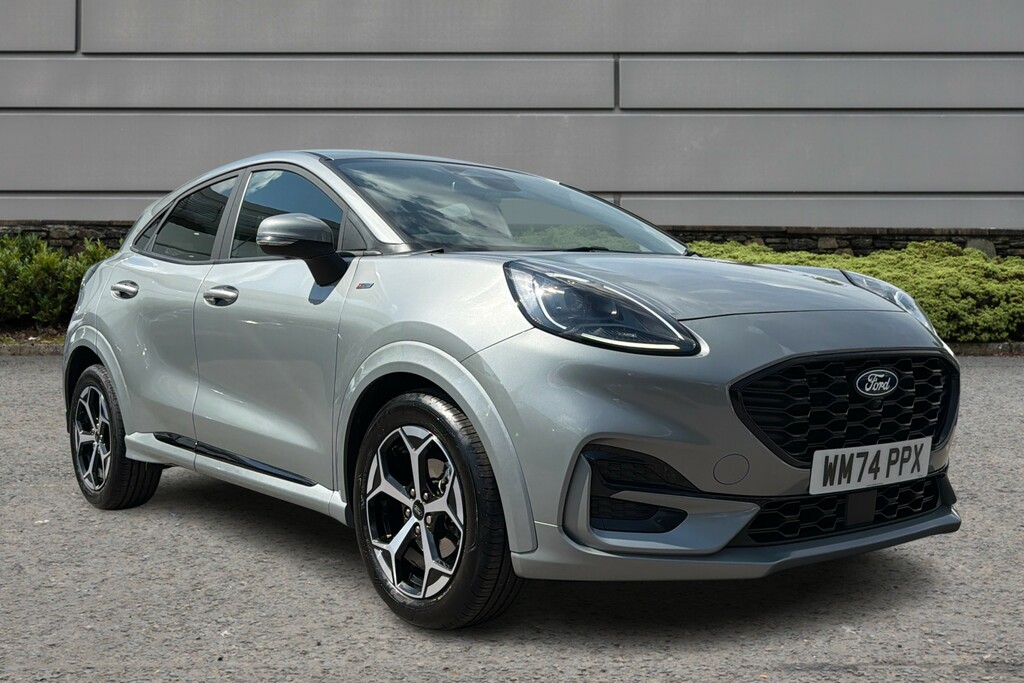 Ford Puma St-line Silver