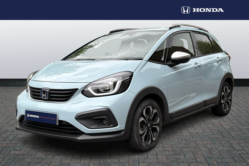 Honda Jazz 1.5 I-mmd Hybrid Crosstar Ex Ecvt KN21HWJ Blue #4