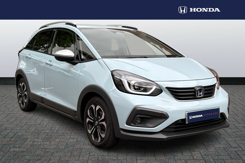 Honda Jazz 1.5 I-mmd Hybrid Crosstar Ex Ecvt Blue