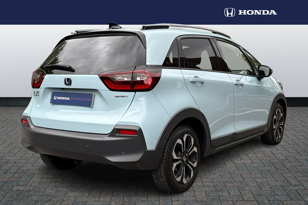 Honda Jazz 1.5 I-mmd Hybrid Crosstar Ex Ecvt KN21HWJ Blue #5