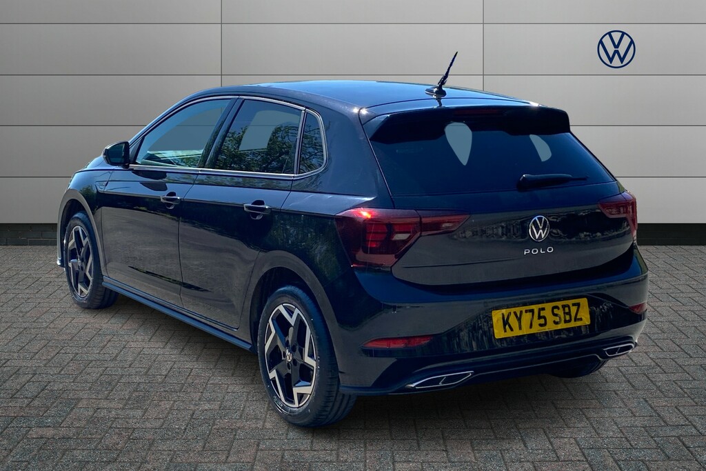Volkswagen Polo 1.0 Tsi 115 R-line Dsg KY75SBZ Black #3