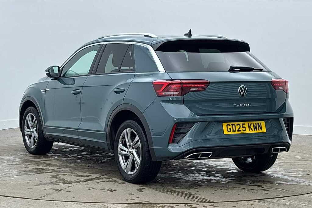 Volkswagen T-Roc 1.5 Tsi R-line GD25KWN Blue #4