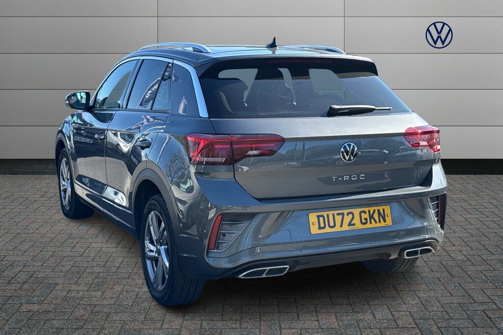 Volkswagen T-Roc 1.5 Tsi R-line Dsg DU72GKN Grey #3