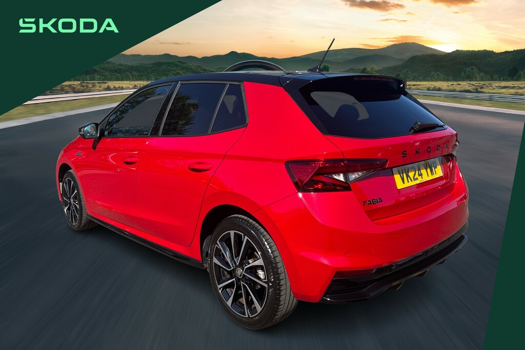 Skoda Fabia 1.5 Tsi 150 Monte Carlo Dsg VK24YWP Red #3