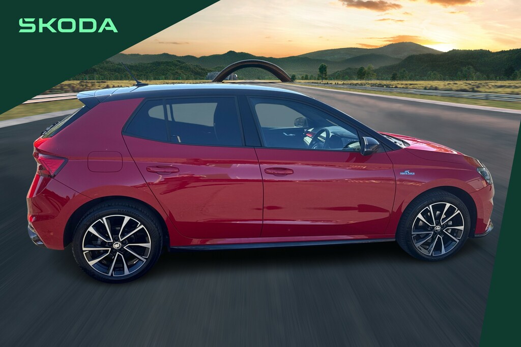 Skoda Fabia 1.5 Tsi 150 Monte Carlo Dsg VK24YWP Red #4