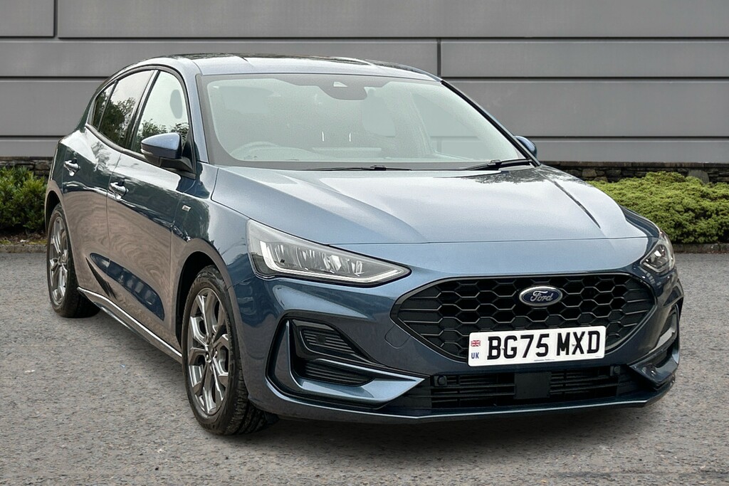 Ford Focus St-line Blue